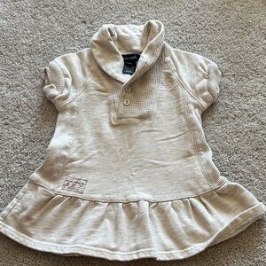 Ralph Lauren Cream Kids Dress